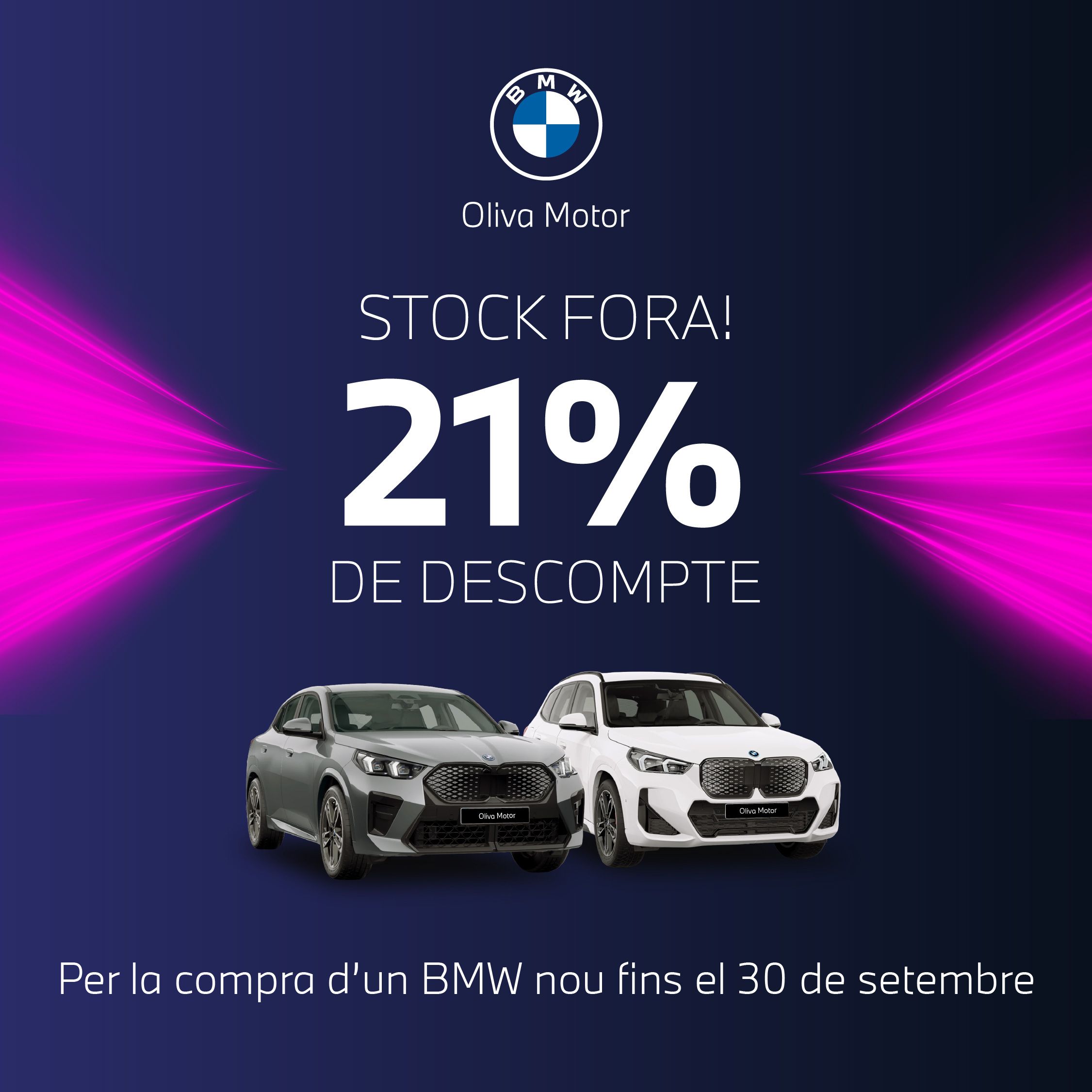 BMW 21% descuento