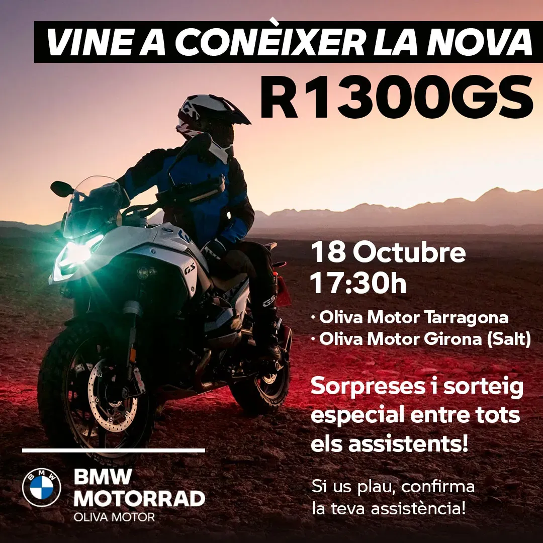 Presentació BMW R 1300 GS
