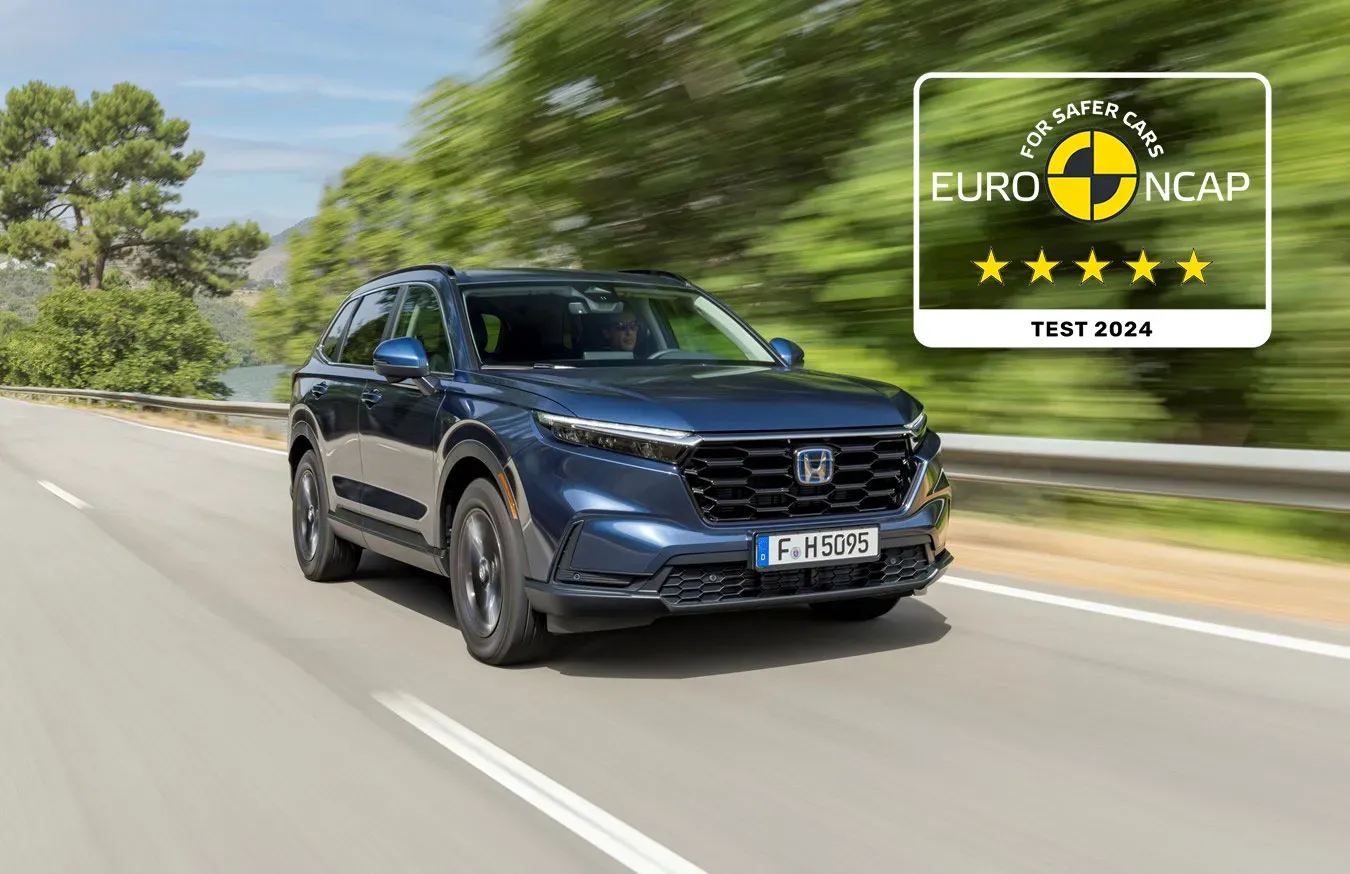 El Honda CR-V recibe las 5 estrellas de seguridad Euro NCAP