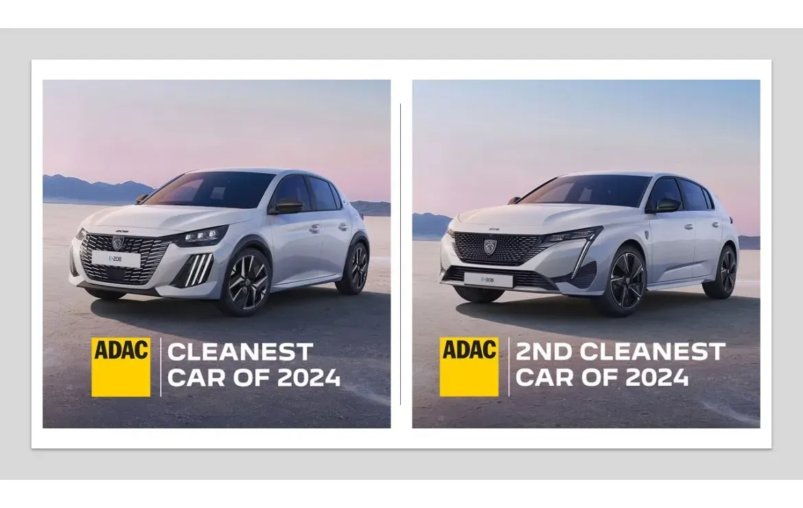 Peugeot E-208 y E-308 lideran el Ecotest de 2024
